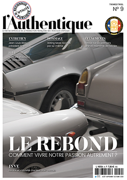 No 01 de l'Authentique avec une couverture d'une 4CV RENAULT