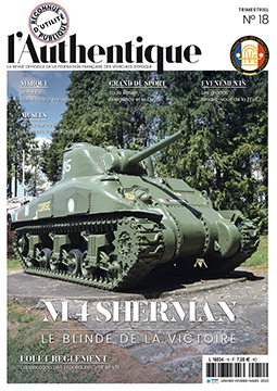 No 01 de l'Authentique avec une couverture d'une 4CV RENAULT