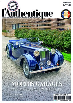 No 01 de l'Authentique avec une couverture d'une 4CV RENAULT