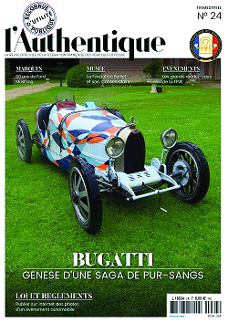 No 01 de l'Authentique avec une couverture d'une 4CV RENAULT