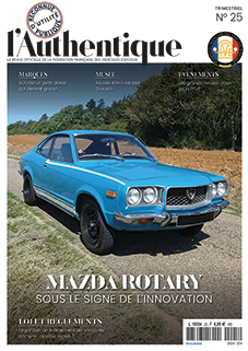 No 01 de l'Authentique avec une couverture d'une 4CV RENAULT