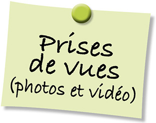 Pressaction, prises de vues photos et videos
